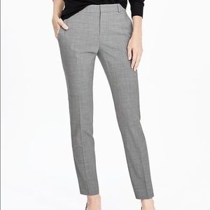 BANANA REPUBLIC Avery Wool Spandex Blend Pants Work Career Business Grey Size 6